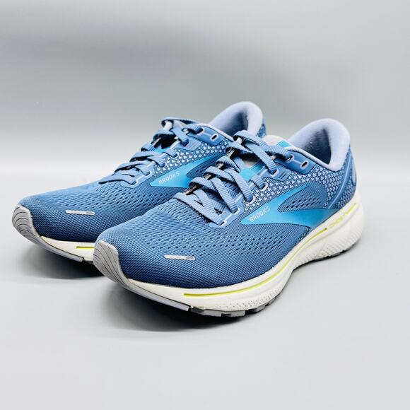 Brooks Ghost 14 Shoes Womens 10 Blue Mesh Running Sneakers Cushion Athletic - Picture 4 of 12